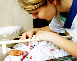 Säuglingsstation Neugeborenen-Reanimationskurs
